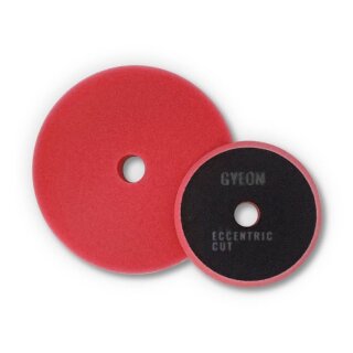 GYEON Q²M Eccentric Cutting Pad - Polierpad rot Ø 90 mm 2 Stück