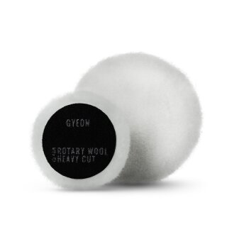 GYEON Q²M Rotary Wool Heavy Cut - Lammfell weiß Ø 130 mm