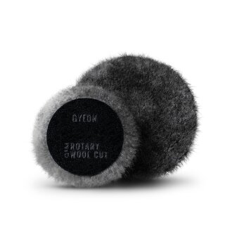 GYEON Q²M Rotary Wool Cut - Polierfell  Ø 80 mm 2 Stück