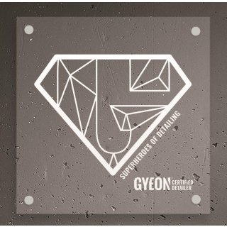 GYEON LED Schild Typ 4 "Super G" 80 cm x 80 cm